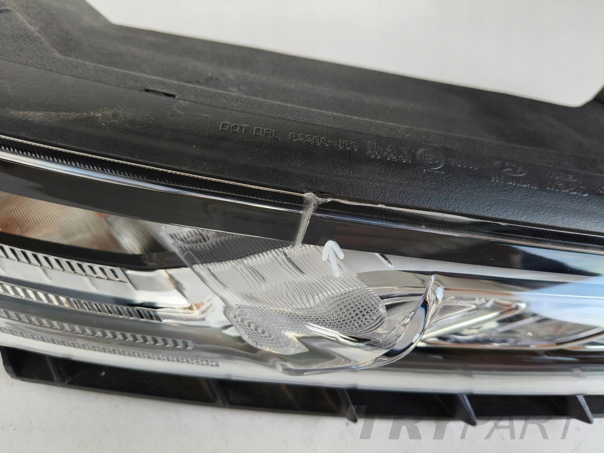 RIGHT LED DRL FOG LIGHT HYUNDAI KONA 17-