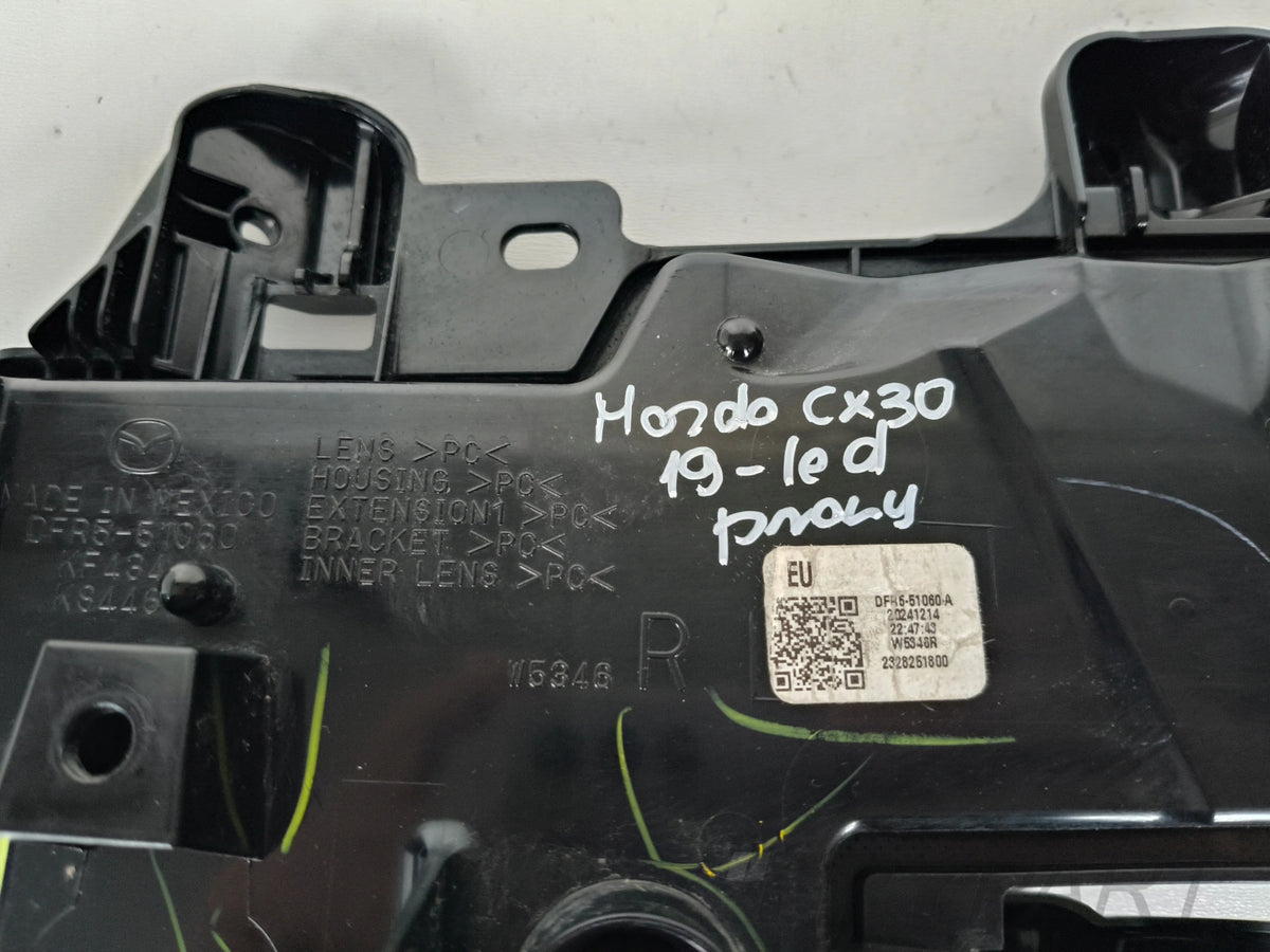 RIGHT LED FOG LIGHT MAZDA CX30 19-