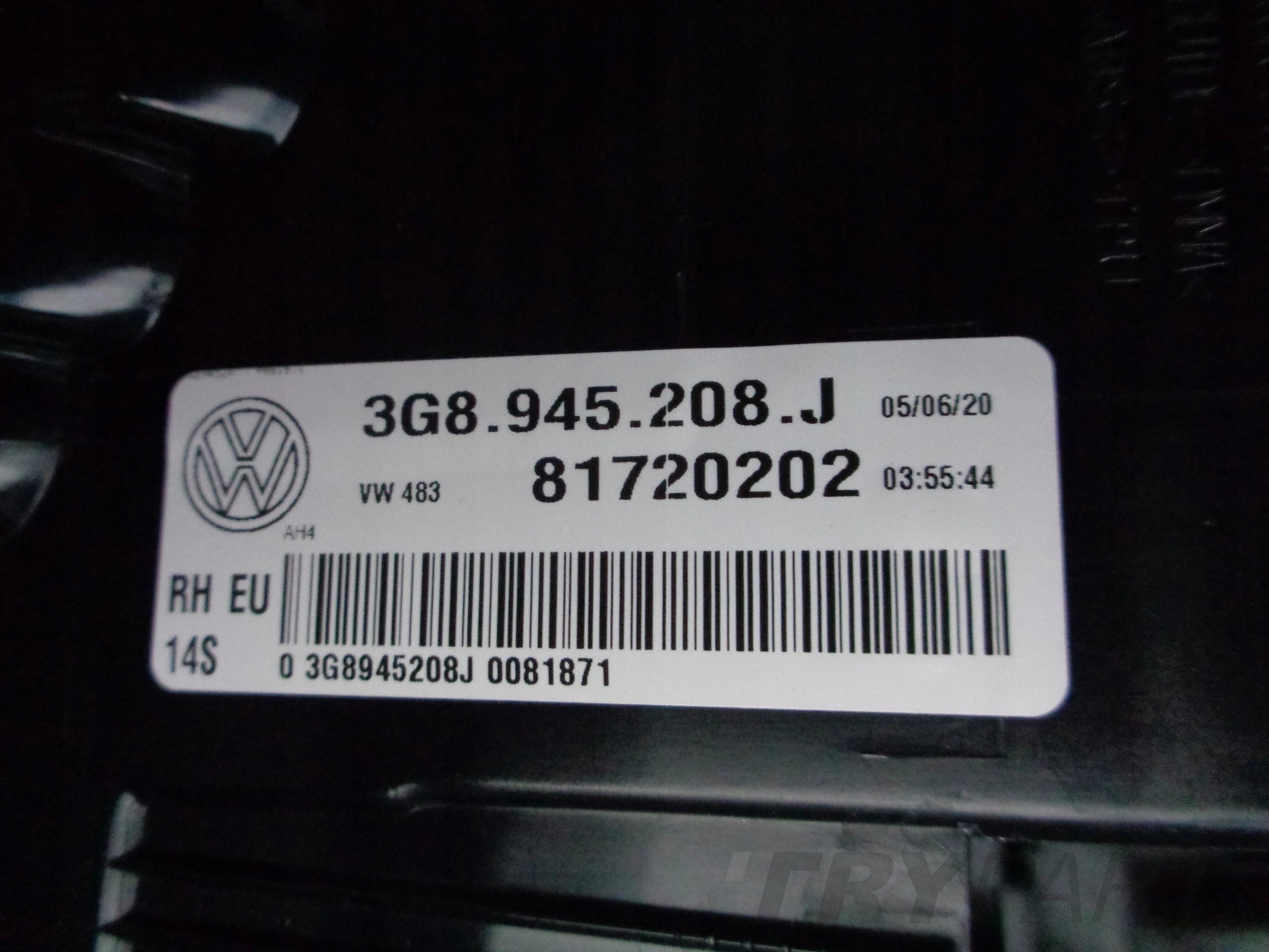 RIGHT REAR LIGHT VW ARTEON 3G8 17- LED
