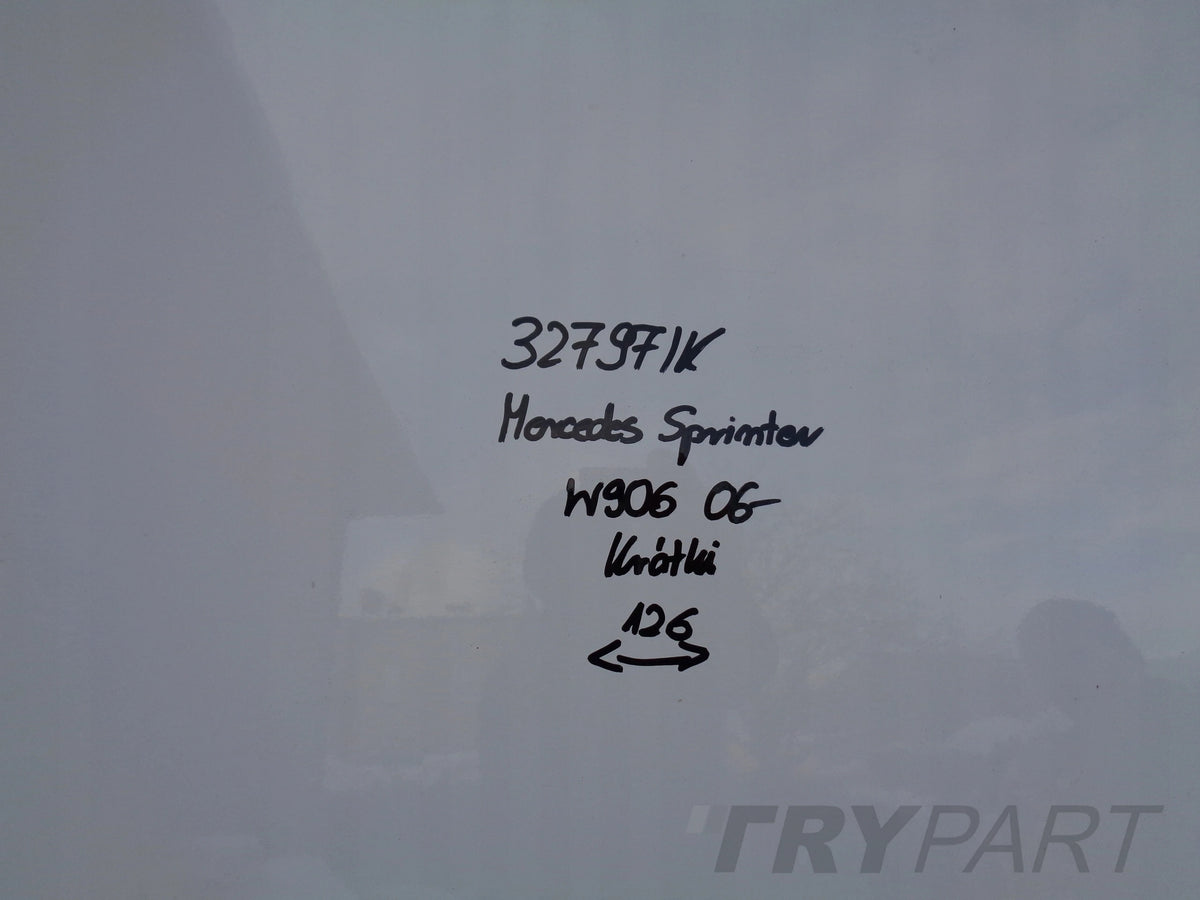 RIGHT REAR SLIDING DOOR MERCEDES SPRINTER W906 06- NO. 32797 SHORT