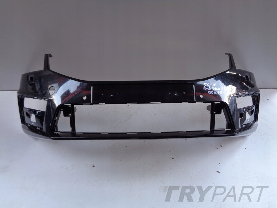 SKODA OCTAVIA III 3 RS 5E FRONT BUMPER 5E0 16- FACELIFT NO. 50689