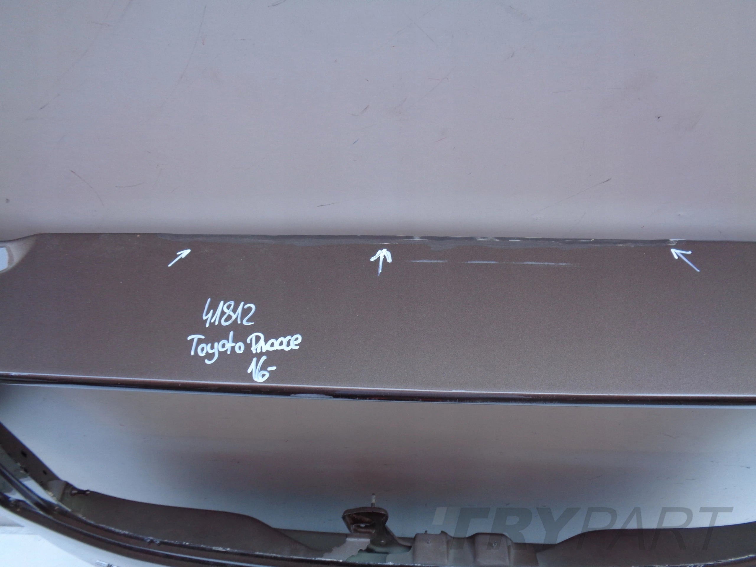 TOYOTA PROACE PEUGEOT EXPERT 16- JUMPY ZAFIRA D TAILGATE + SPOILER 41812