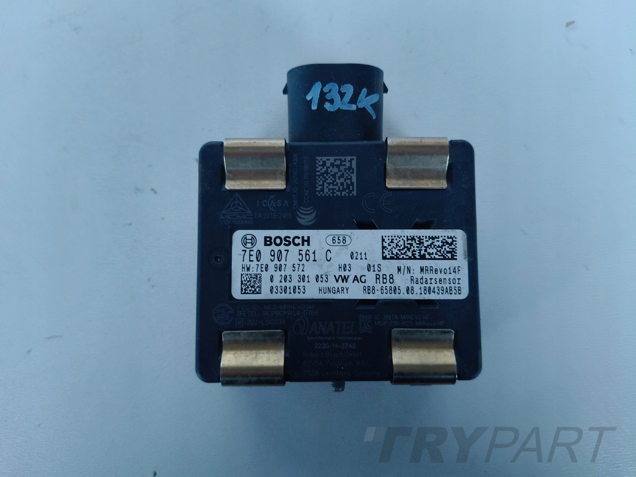 VW RADAR DISTRONIC ACC SENSOR 7E0907561C