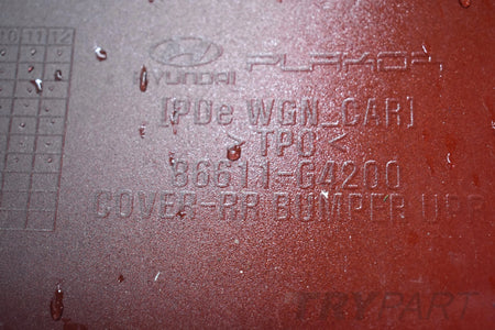 HYUNDAI I30 III REAR BUMPER REAR ORIGINAL ESTATE + BOTTOM