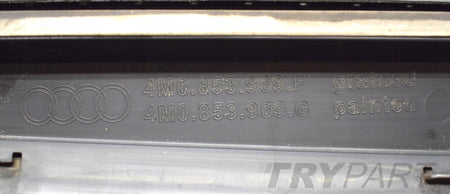 AUDI Q7 II 4M0 LEFT REAR DOOR MOLDING ORG