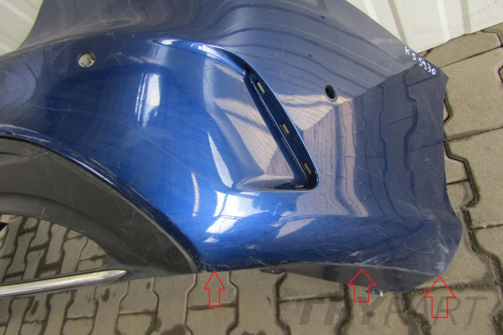Rear Bumper Mercedes C-Class 205 AMG Wagon Lift 18-