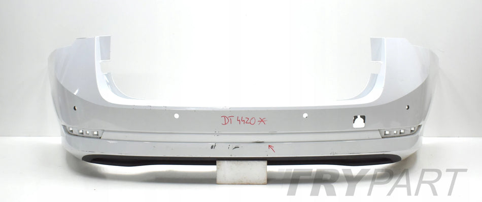 SKODA OCTAVIA IV 5E6 REAR BUMPER ORIGINAL SEDAN + BOTTOM