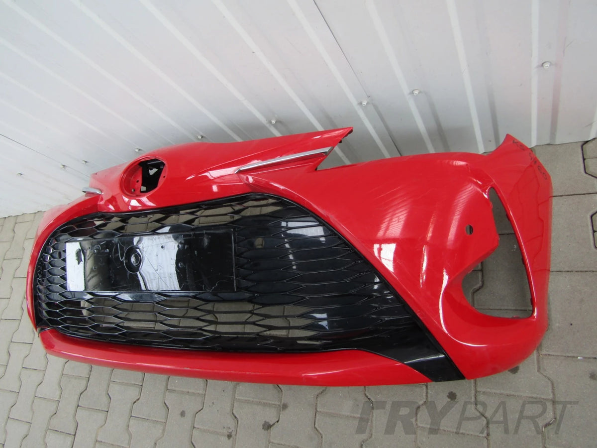 Front Bumper For Toyota Yaris 3 III Facelift 17-