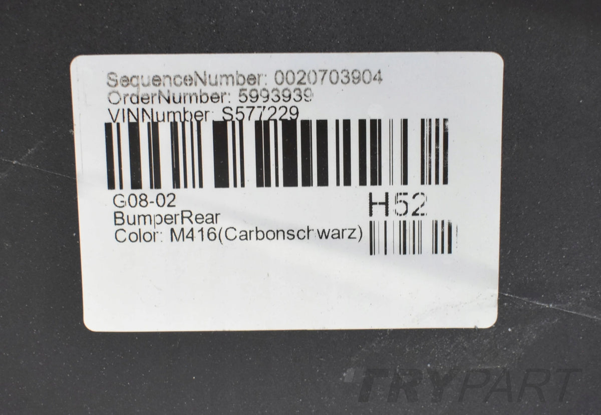 BMW IX3 G08 M PACKAGE FACELIFT LCI REAR BUMPER ORG