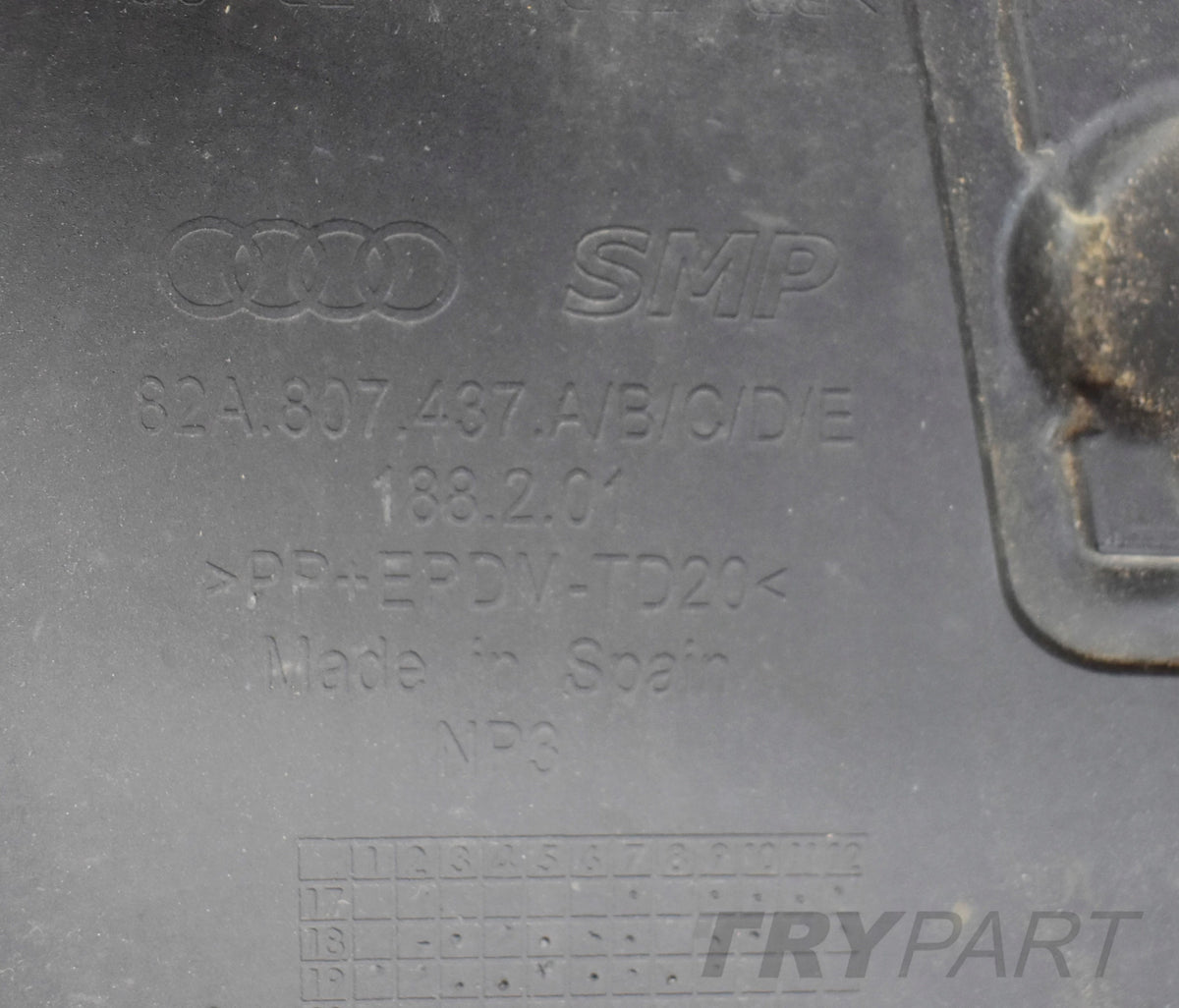 AUDI A1 II S LINE 82A FRONT BUMPER ORG