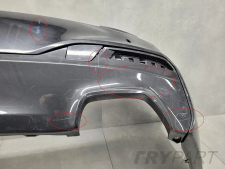 Rear Bumper for BMW 5 G30 M-Package Sedan 17-20