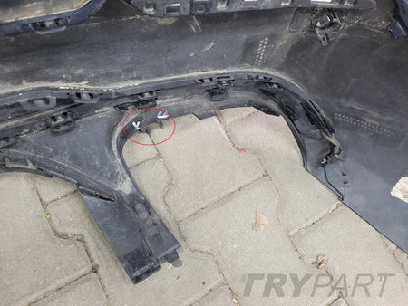 Rear Bumper for Mercedes GLC X253 253 Hybrid AMG Facelift 19-23
