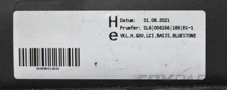 BMW G30 LIFT LCI REAR BUMPER ORG SEDAN