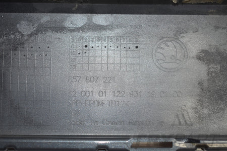 SKODA SCALA 657 FRONT BUMPER ORG