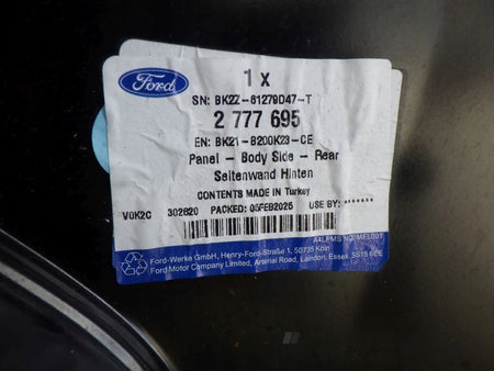 FORD TRANSIT CUSTOM 12- Left Roof Pillar