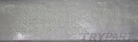 TOYOTA COROLLA E21 GR SPORT RIGHT SILL SKIRT PROTECTOR ORG 75851-YY0300