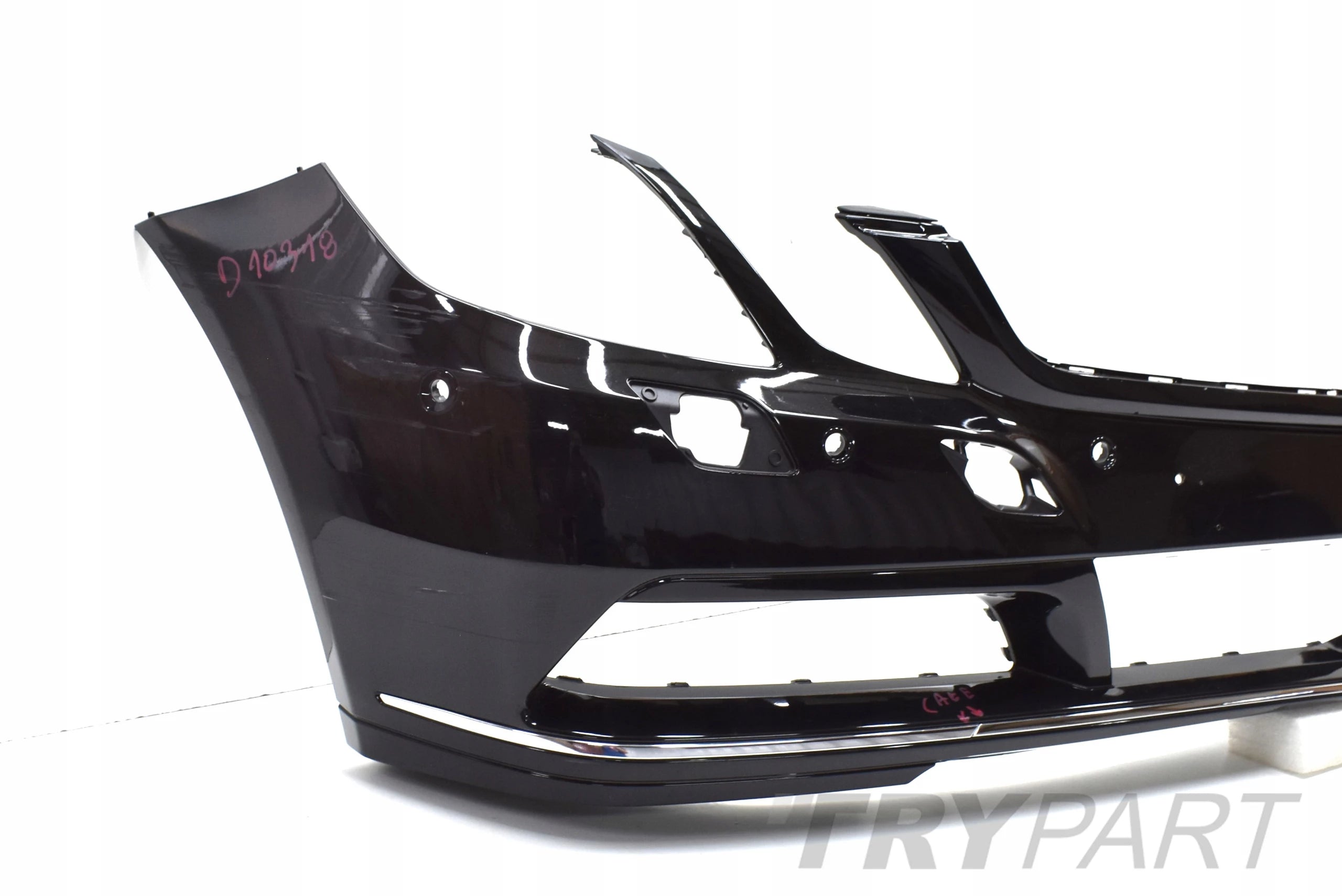 MERCEDES E-CLASS COUPE CABRIO W207 FRONT BUMPER ORIGINAL + FULL CHROME