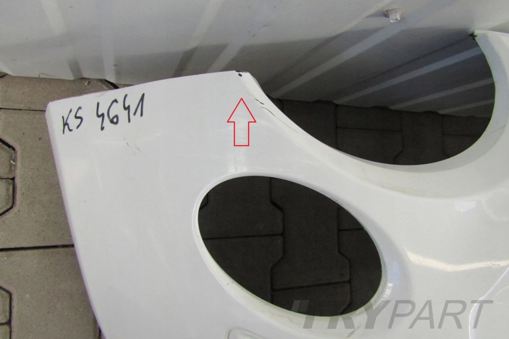 Front Bumper Fiat 500 07-15