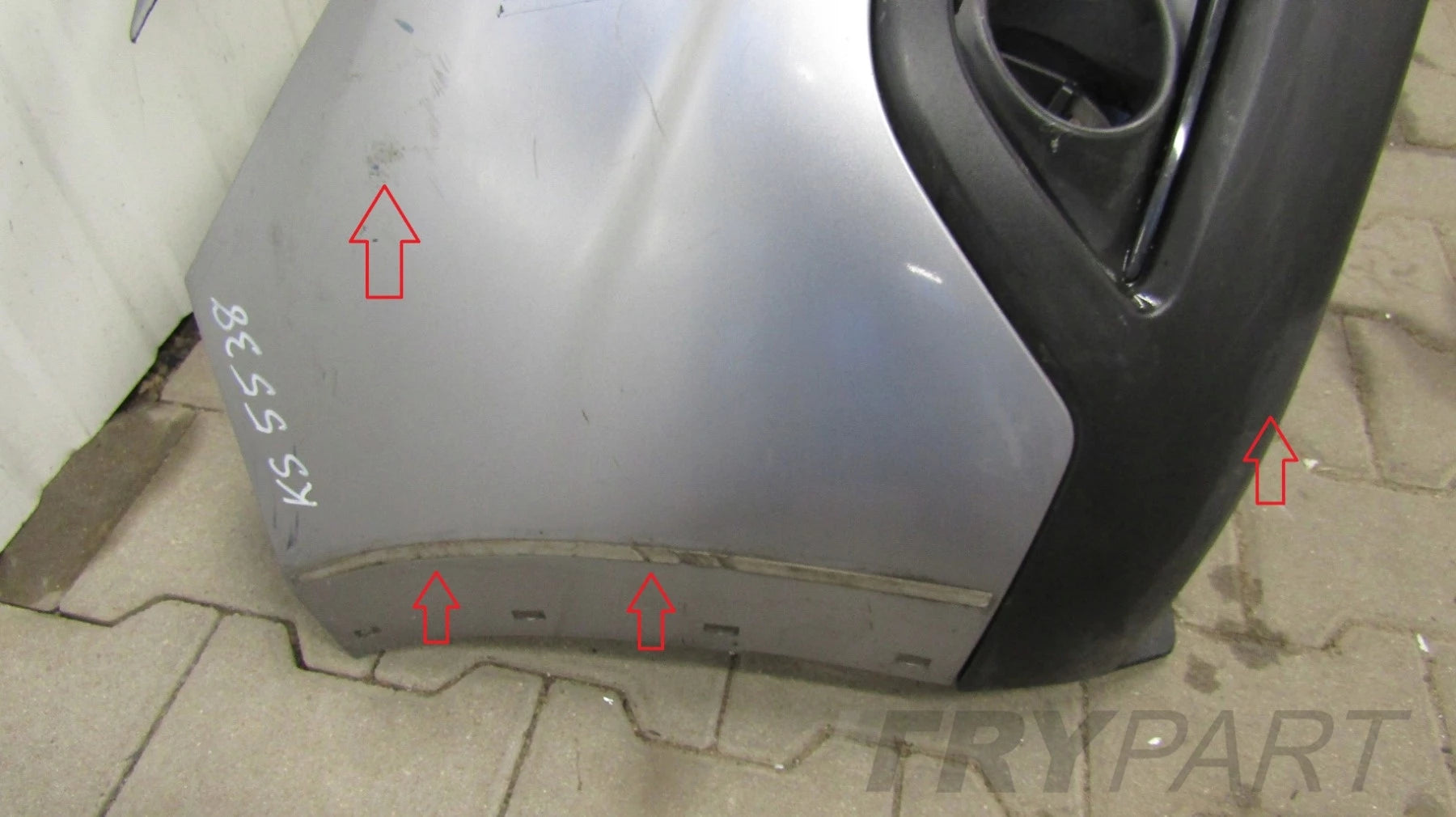 Front Bumper Peugeot 2008 I Facelift 16-19