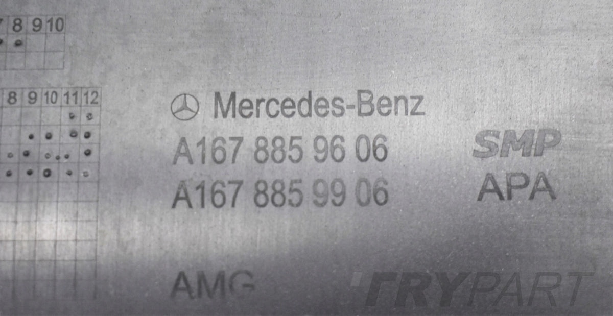 MERCEDES GLE W167 COUPE 63 AMG REAR BUMPER