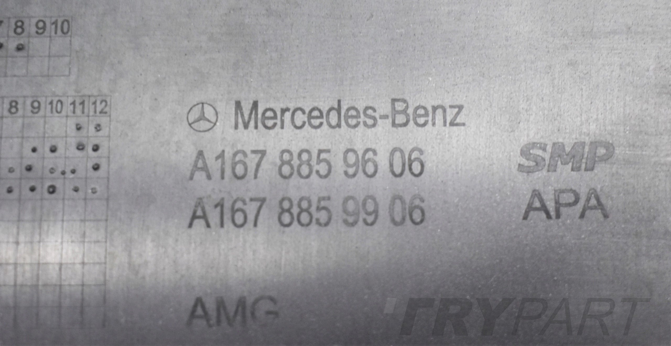 MERCEDES GLE W167 COUPE 63 AMG REAR BUMPER