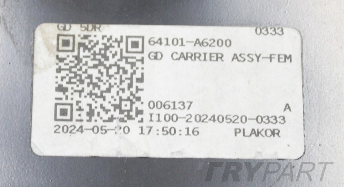 HYUNDAI I30 II FRONT CROSSMEMBER FRONT BAR ORG NEW 64101-A6200