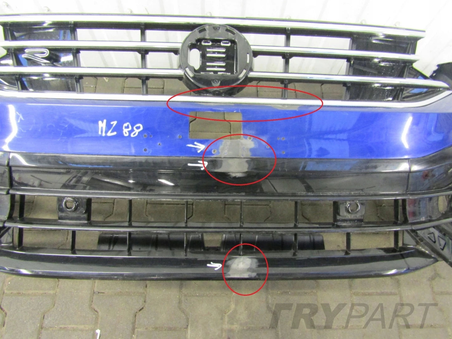 Front Bumper VW Tiguan 2 II 5NA R Lift 20-