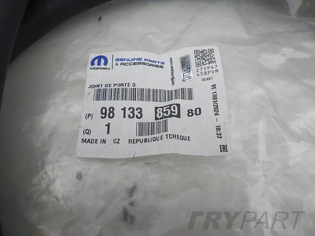 PEUGEOT 508 2 II R8 18- Door Seal Front Left
