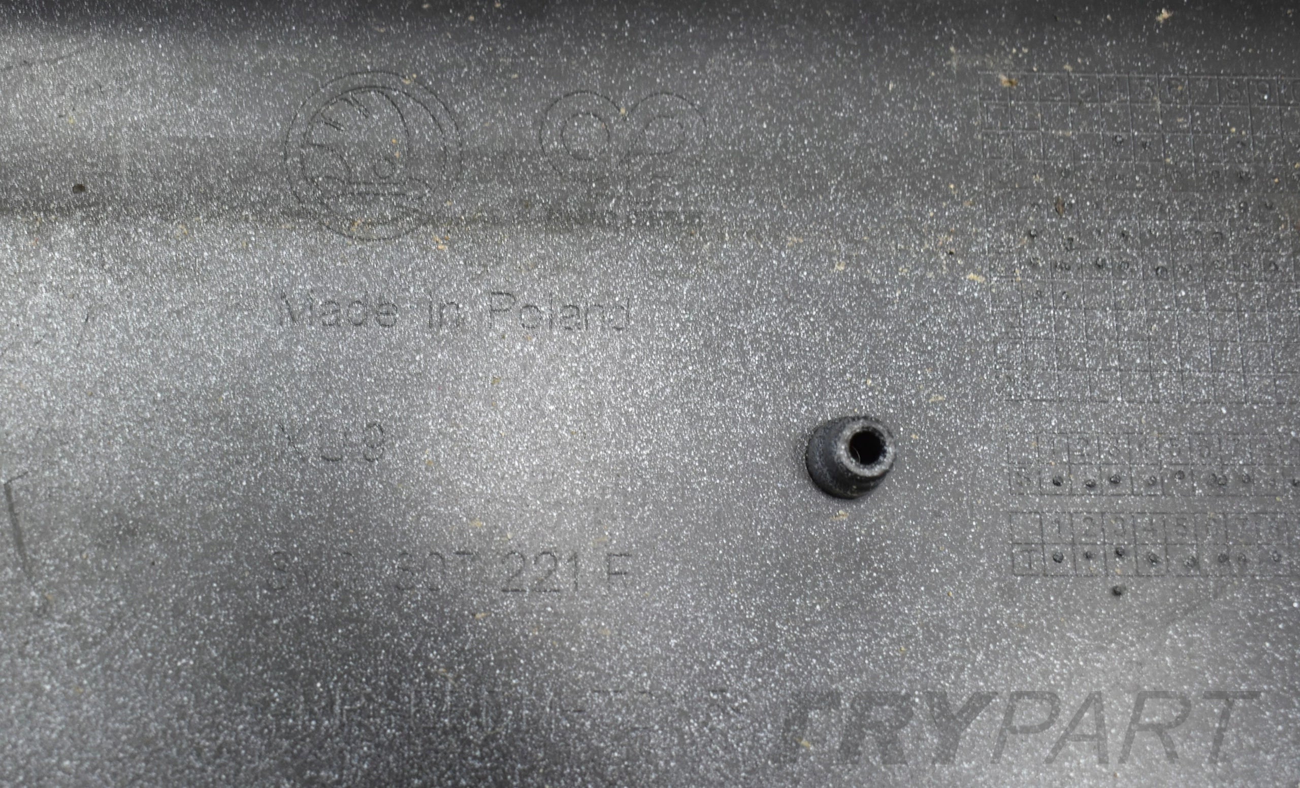 SKODA SUPERB III 3V LIFT FRONT BUMPER ORG