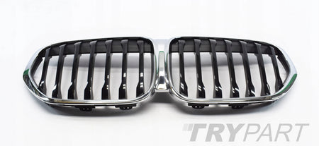 BMW X1 F48 LIFT LCI Chrome Kidney Grille NEW