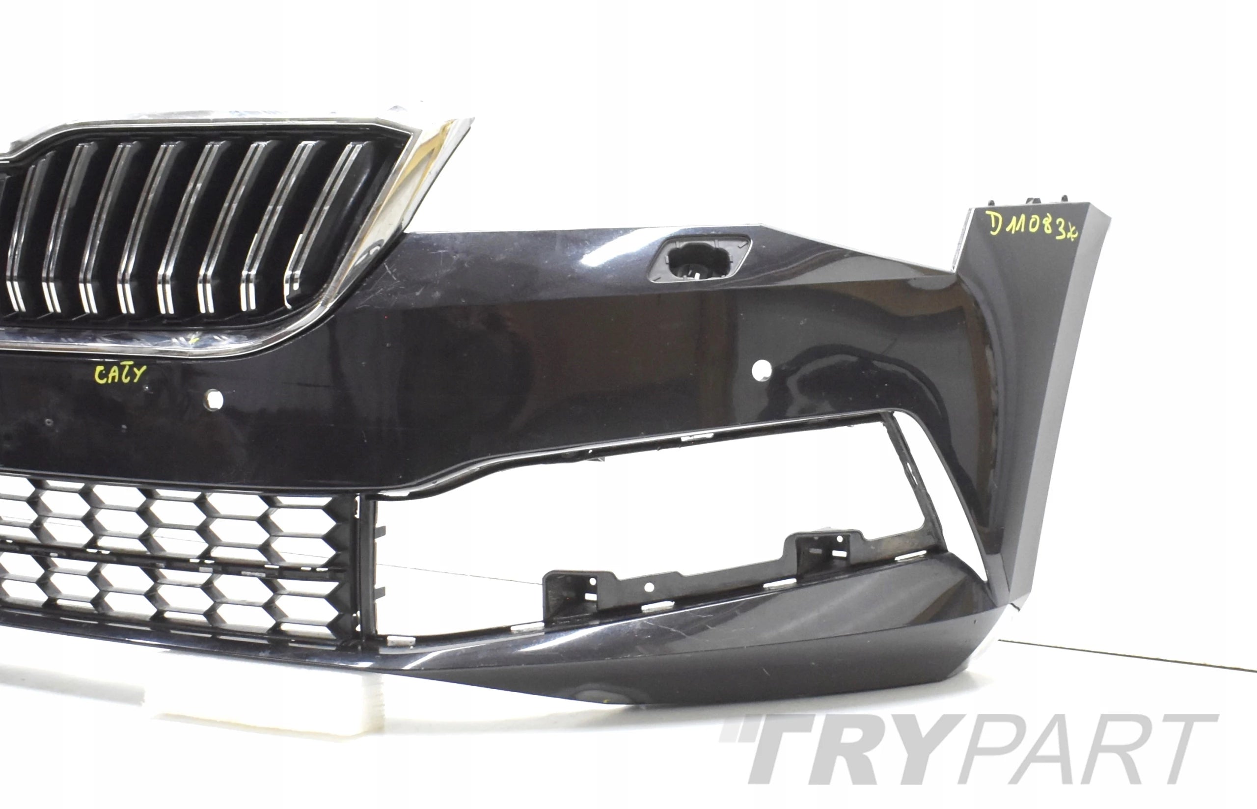 SKODA SUPERB III LIFT 3V FRONT BUMPER ORG + GRILLE
