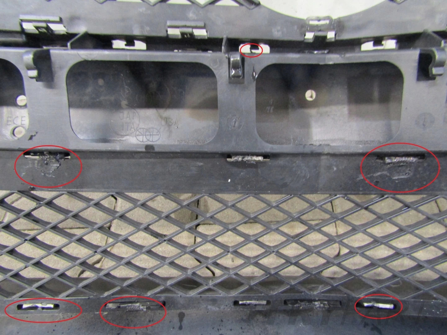 Front bumper Mercedes CLS 218 10-14