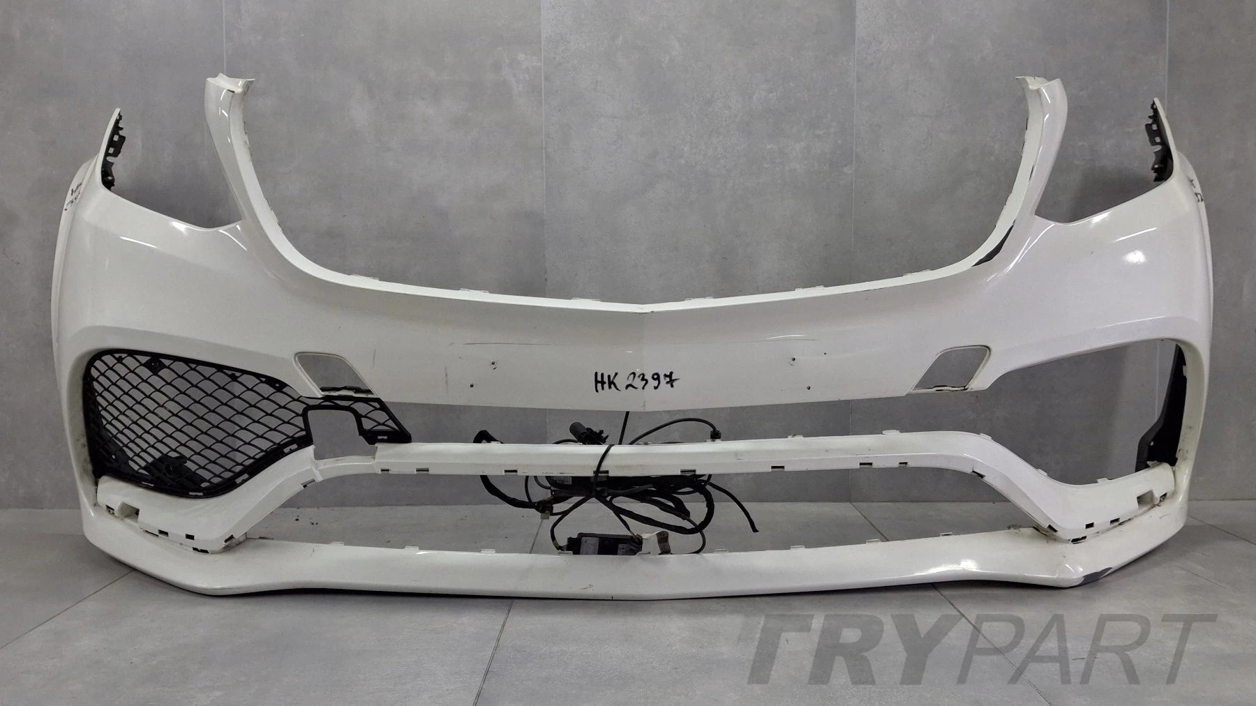 Front bumper Mercedes GLS X166 63 AMG 15-19 / + camera + radars