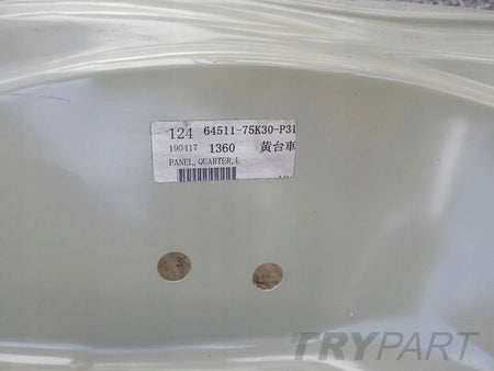 SUZUKI SX4 SEDAN 2006- Rear fender left