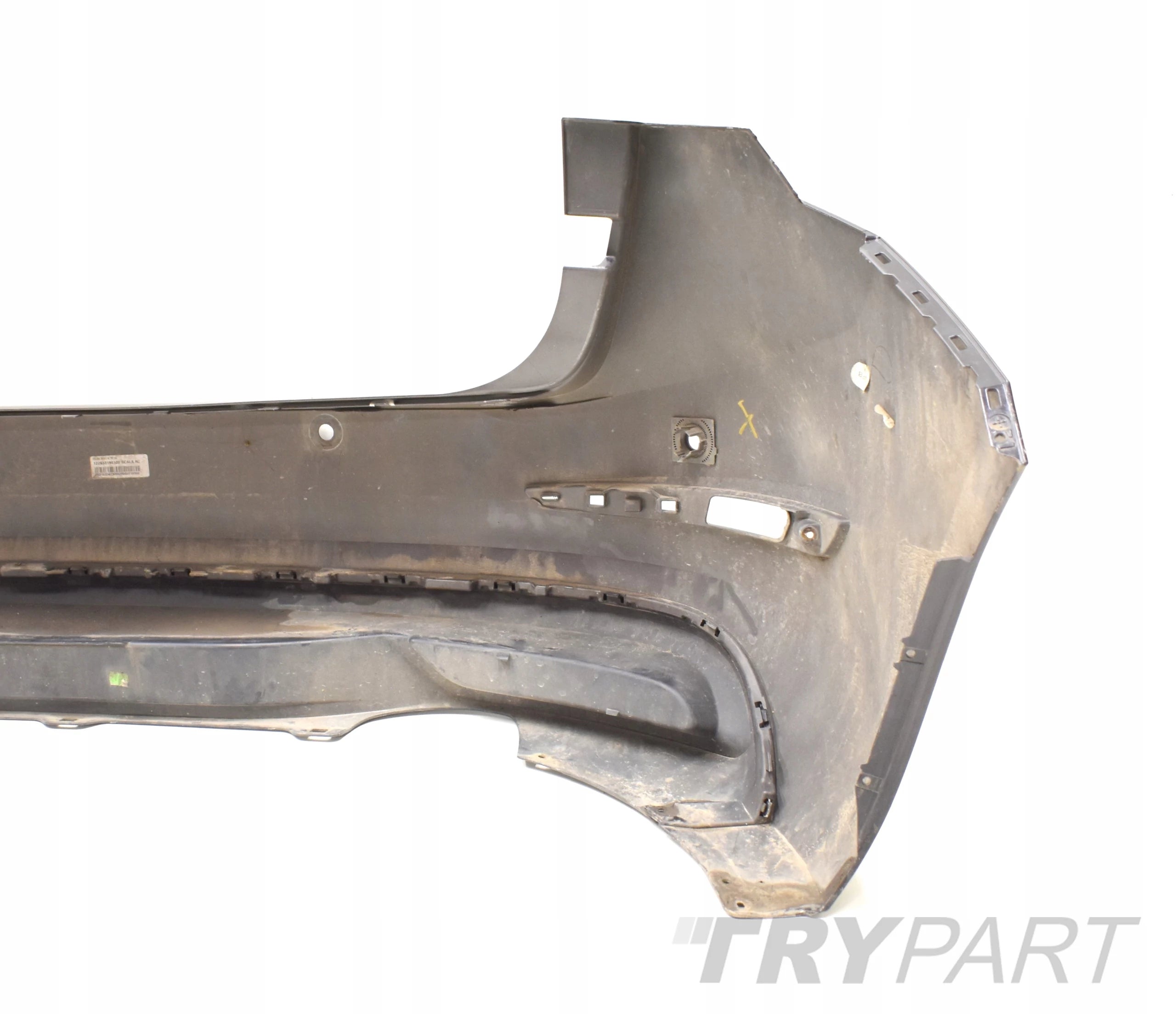 SKODA SCALA 657 REAR BUMPER + LOWER PART