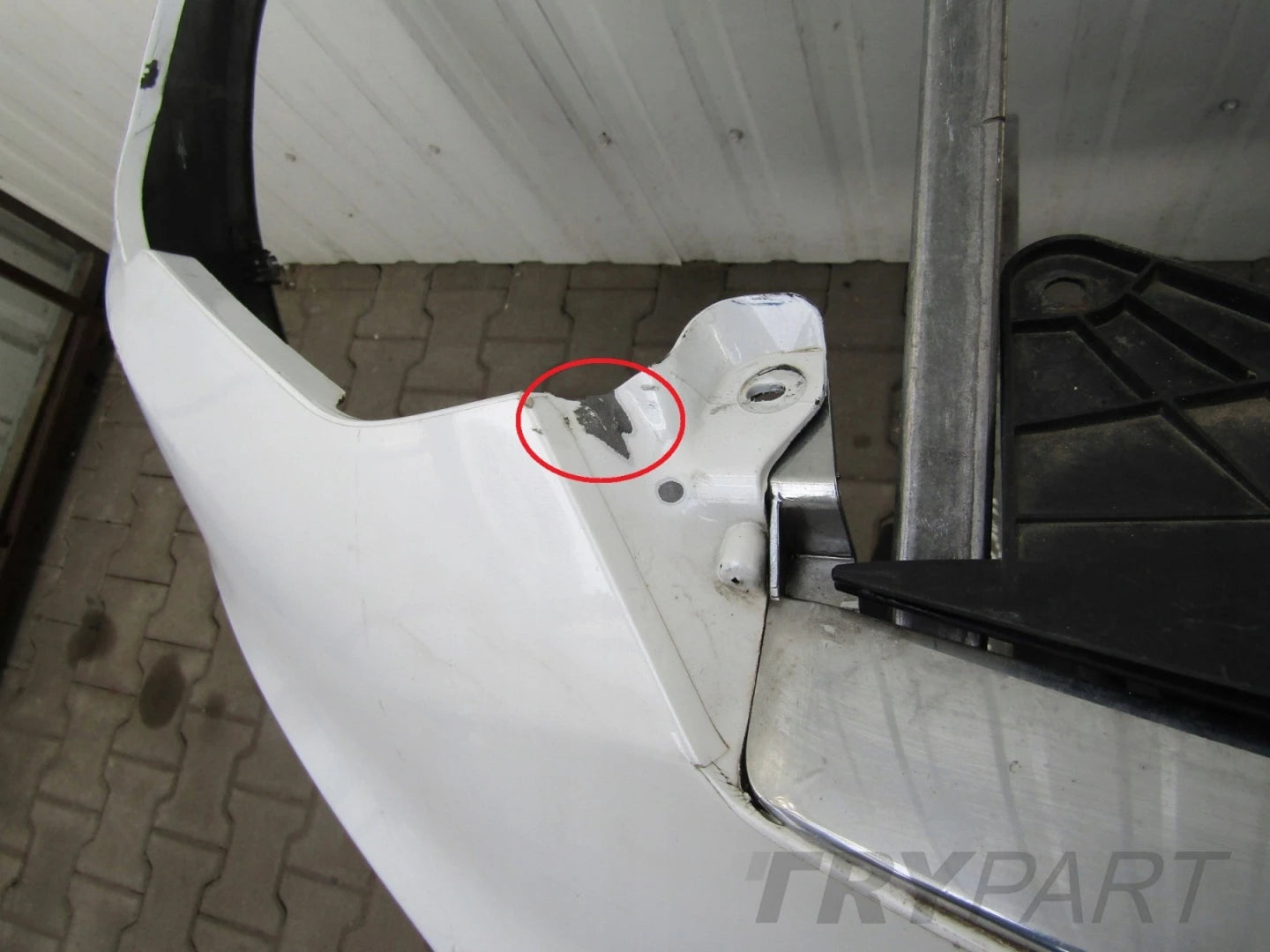Front Bumper Tesla S Lift 16- (Plate + Frame)