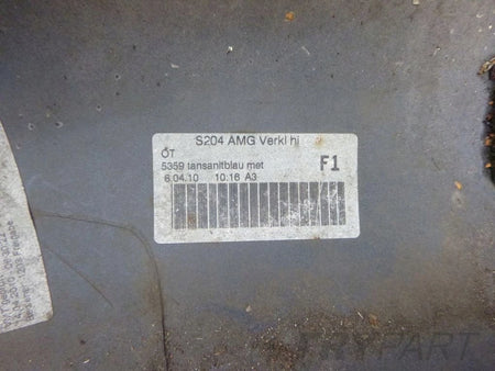 MERCEDES C CLASS 204 KOMBI AMG rear bumper