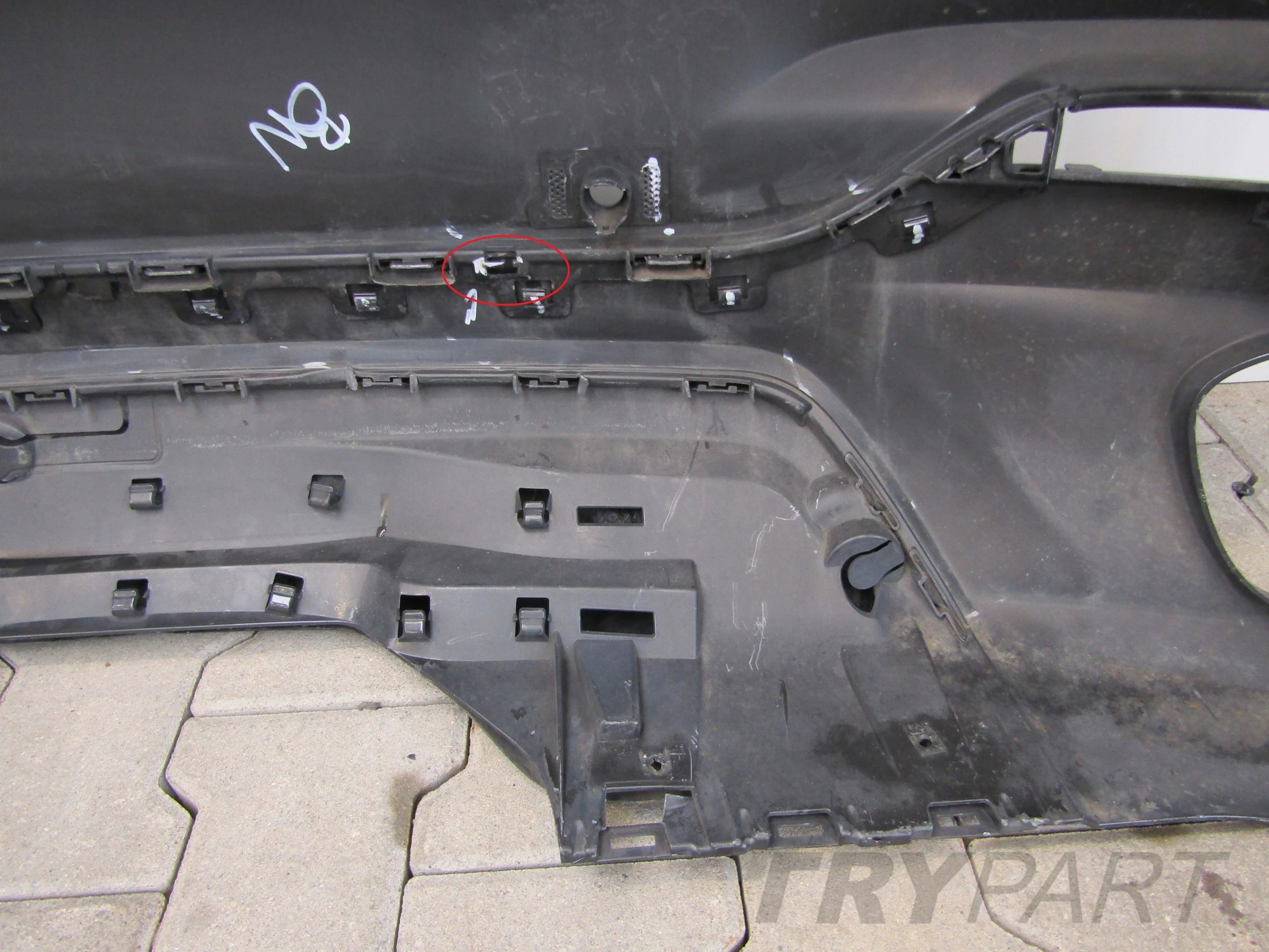 Rear Bumper BMW X6 F16 M Performance 14-19