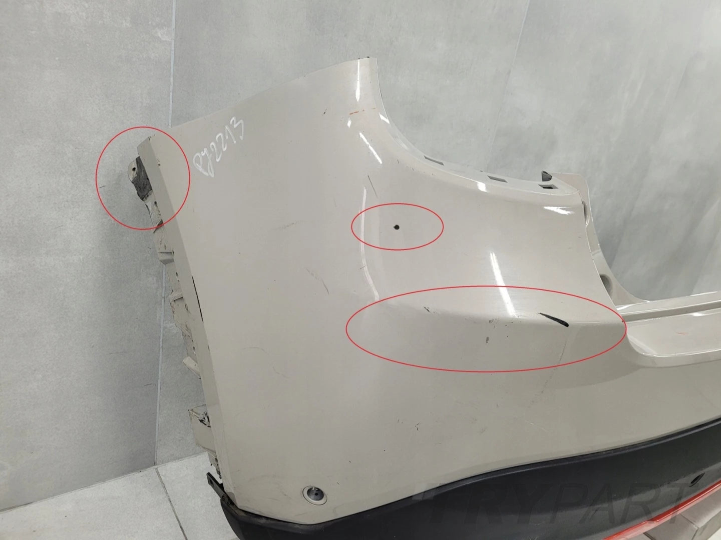 Rear Bumper Fiat 600 23-
