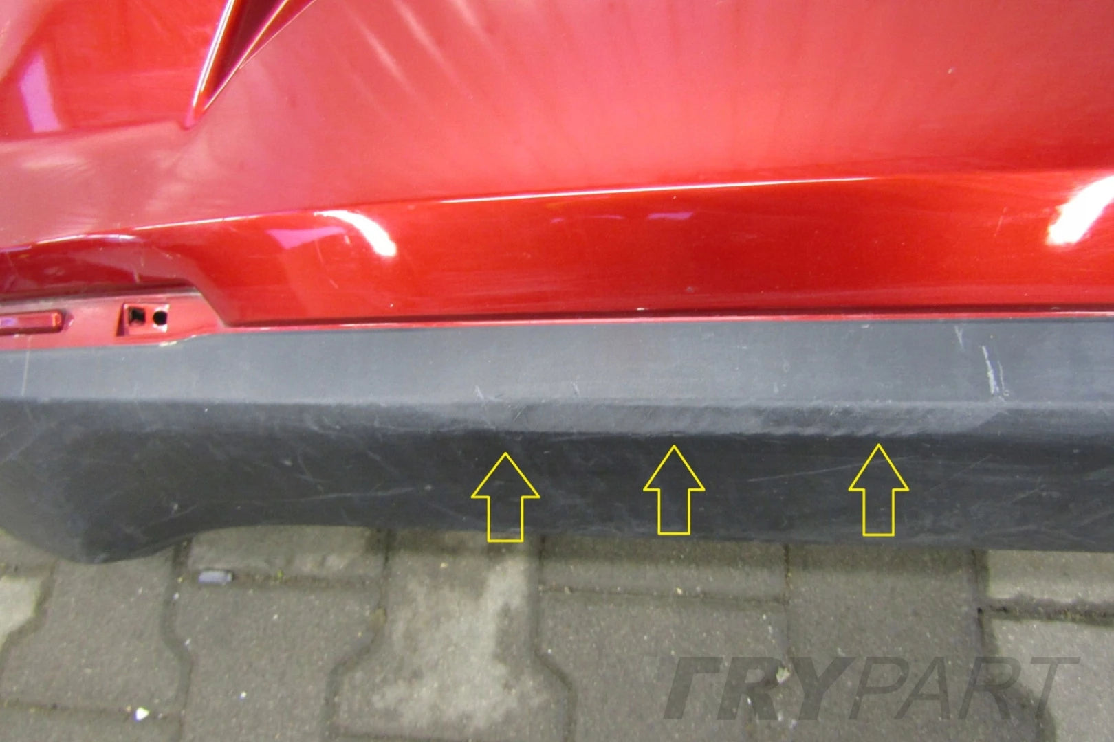 Rear Bumper Mazda 2 III Facelift HB 19-23