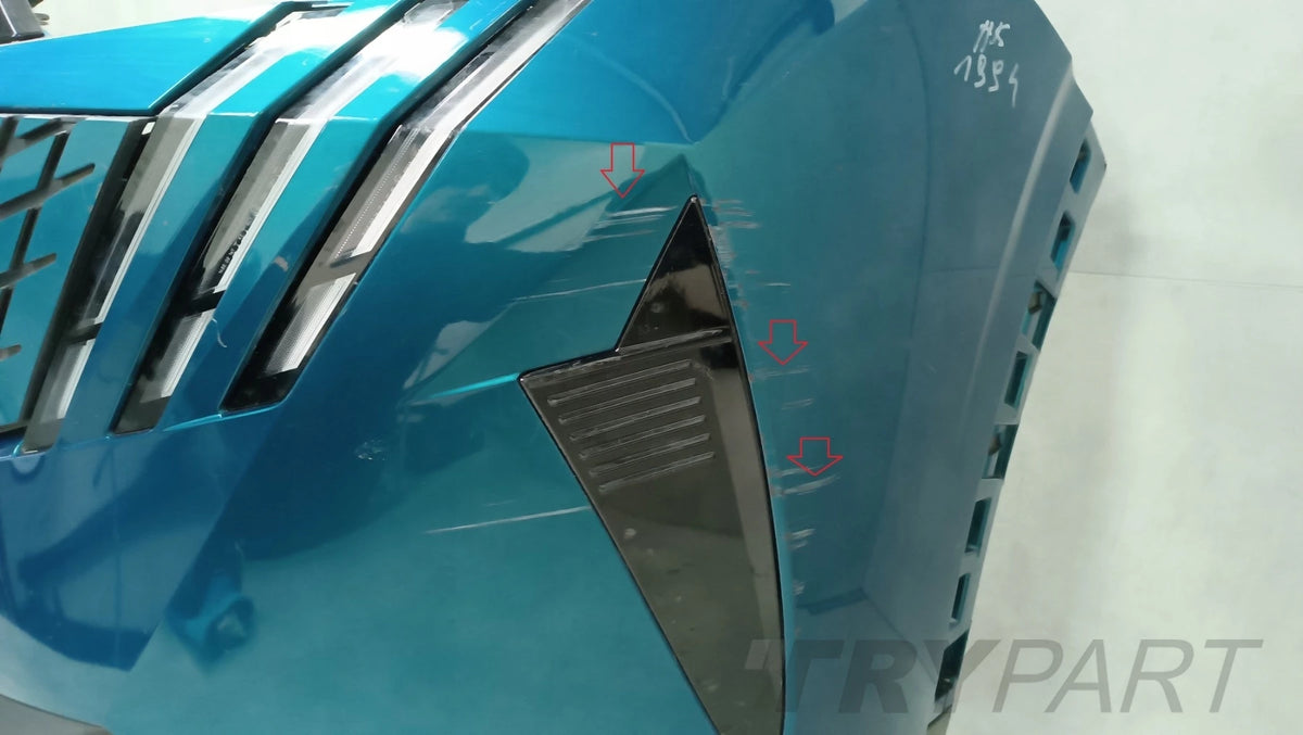 Front Bumper for Peugeot 3008 III E-3008 (2023-) + LEDs