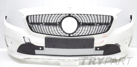 MERCEDES A CLASS W176 LIFT FRONT BUMPER ORIGINAL + GRILLES