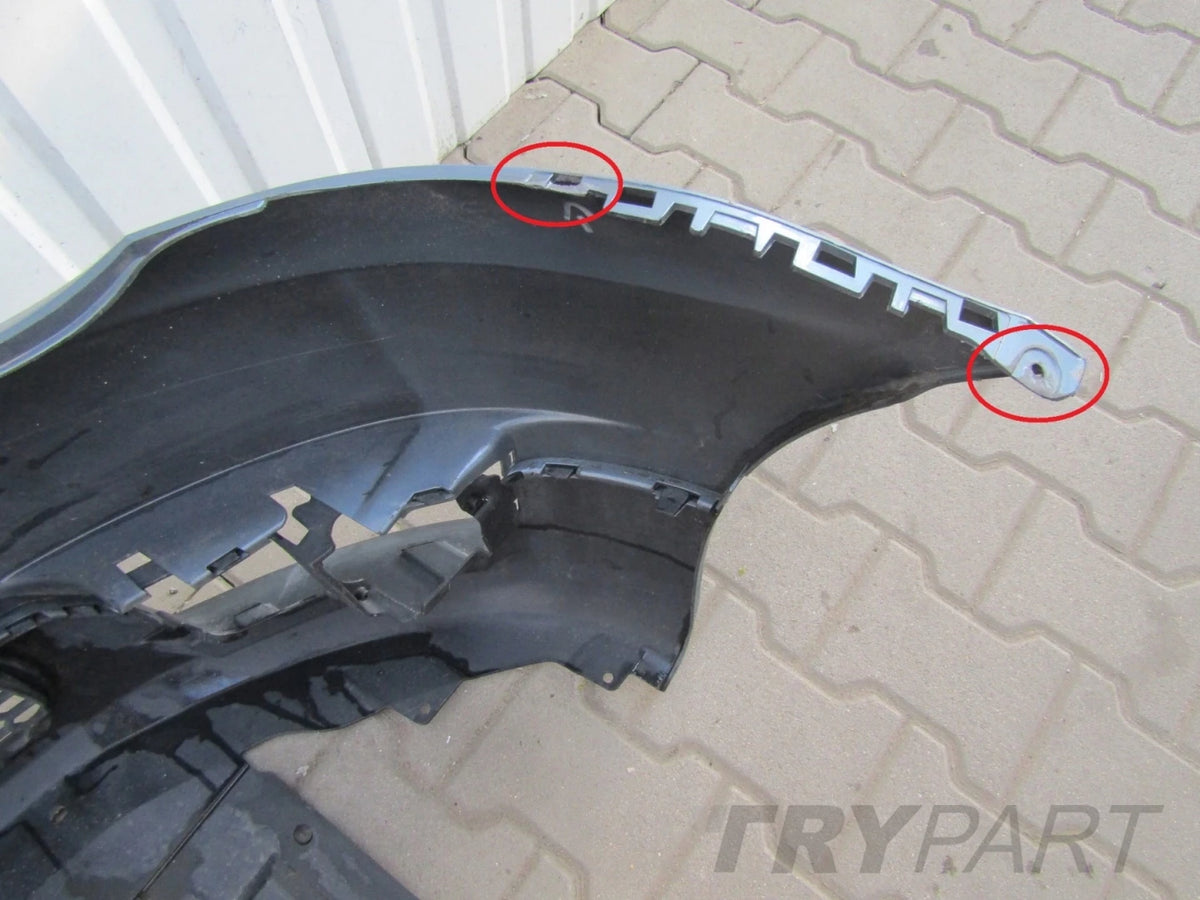 Front bumper Mitsubishi Colt 6 VI Lift Z30 08-12