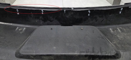 Rear bumper DODGE CHARGER 11-14