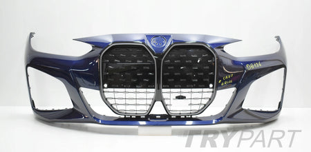 BMW 4 GRAN COUPE G26 M PACKAGE FRONT BUMPER ORIGINAL + COMPLETE GRILLE