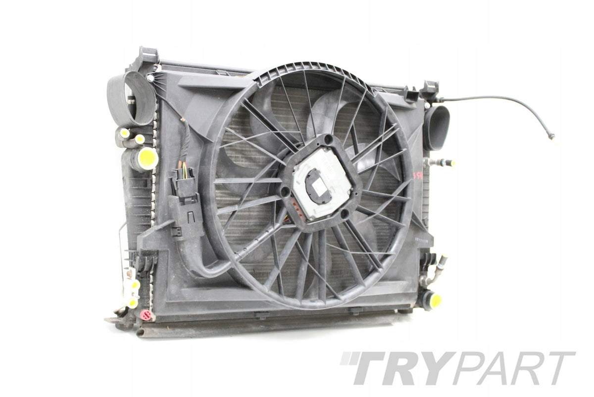 MERCEDES SL 230 W230 LIFT WATER RADIATOR FAN COMPLETE A2305000104