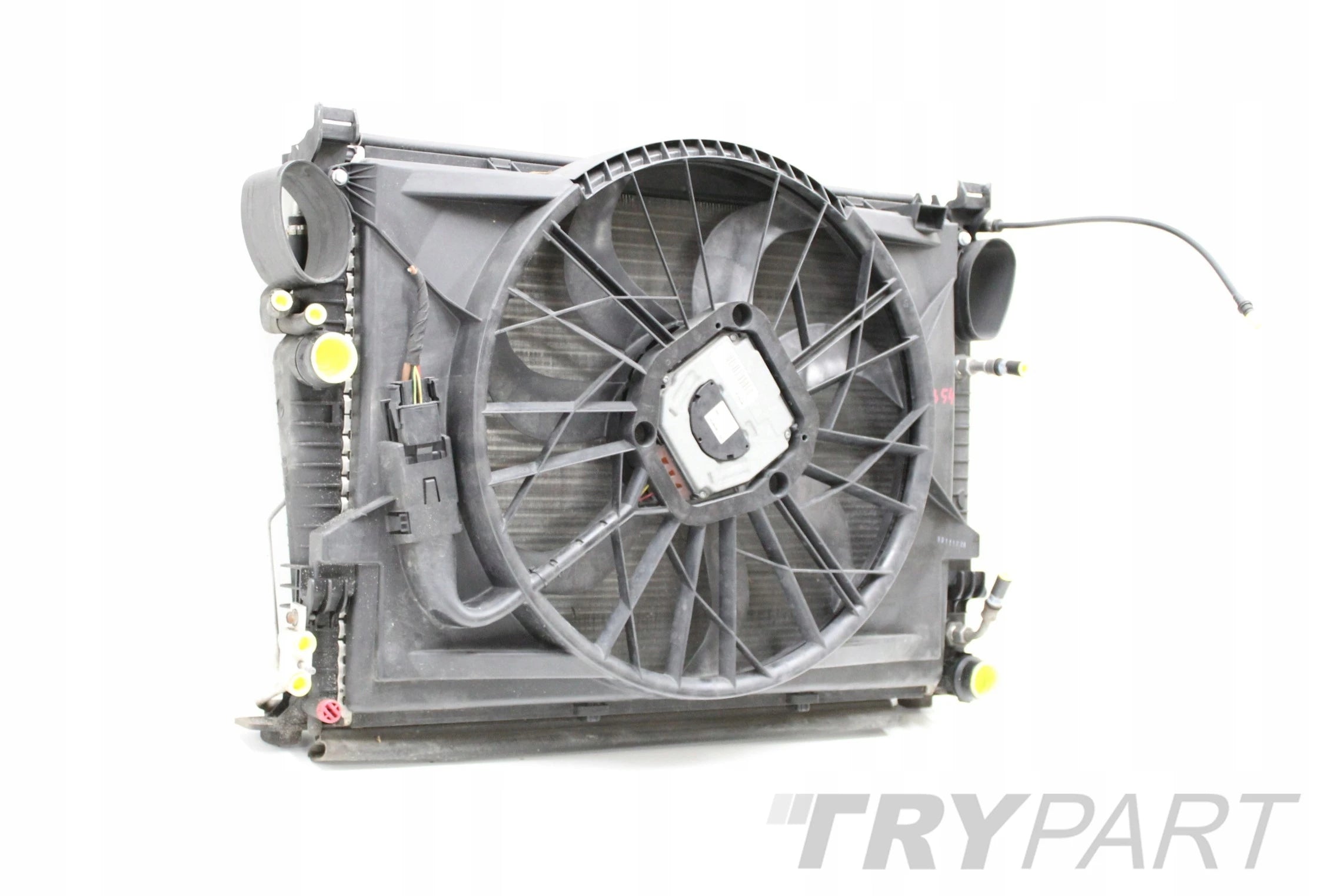 MERCEDES SL 230 W230 LIFT WATER RADIATOR FAN COMPLETE A2305000104