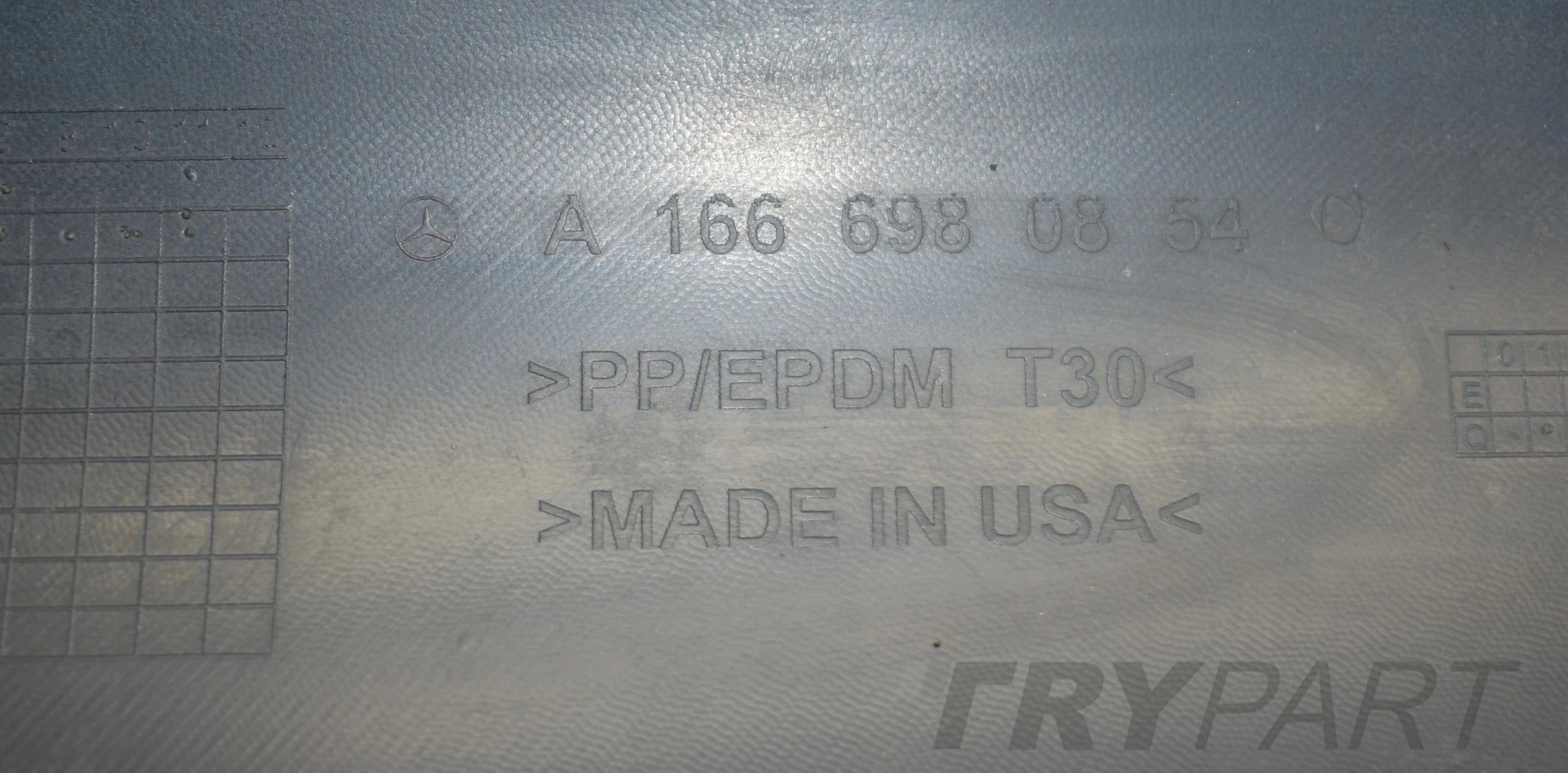 MERCEDES ML W166 RIGHT SILL PANEL ORG