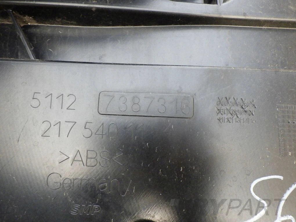 BMW 5 G31 7387316 REAR BUMPER SLIDE RIGHT