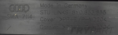 AUDI A3 8Y S LINE LEFT SILL SKIRT ORG 20+